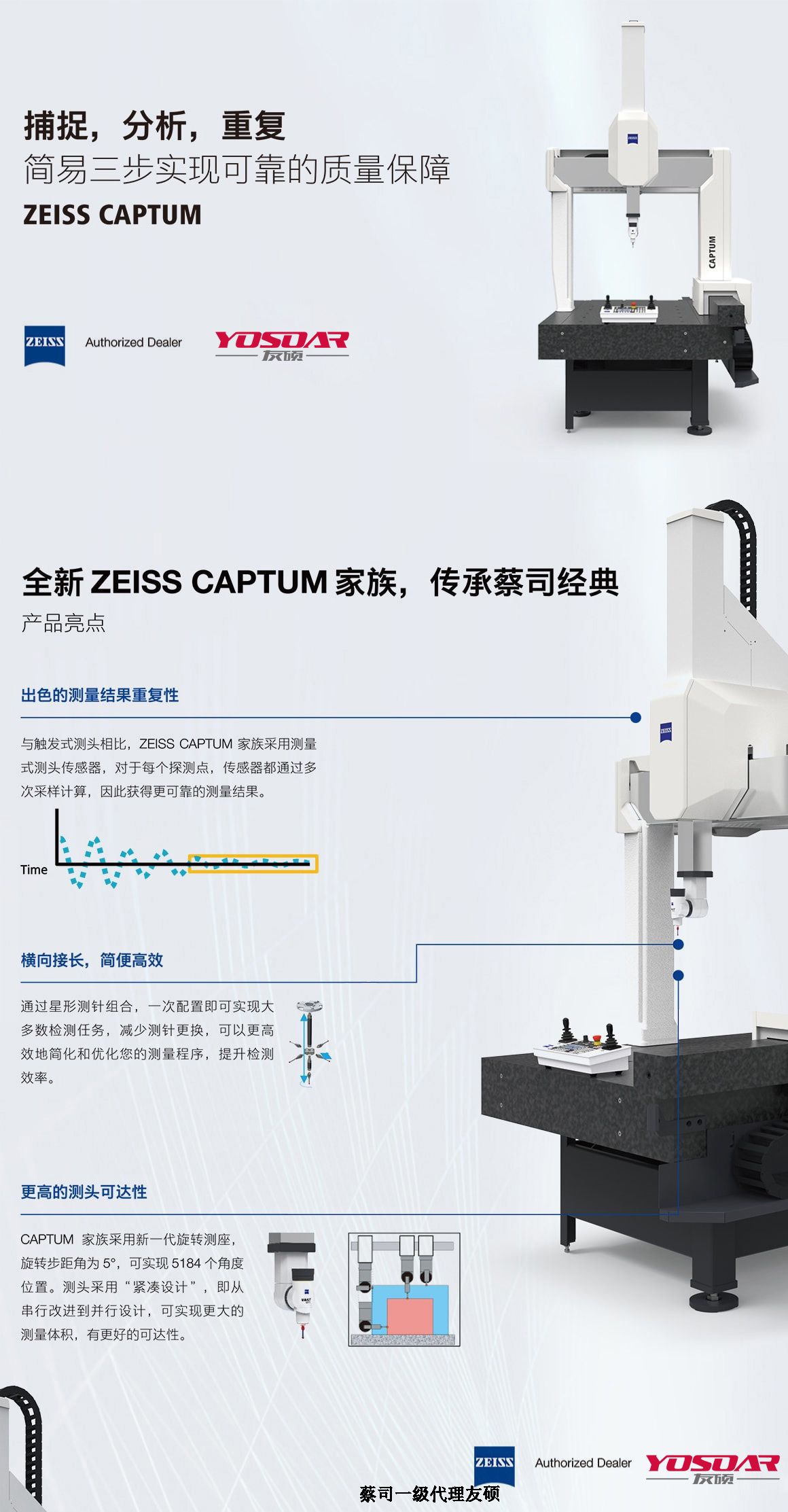 石嘴山蔡司石嘴山三坐标CAPTUM